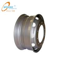 China factory 22.5x8.25 Tubeless Steel  Wheel Rim for Semi Trailer