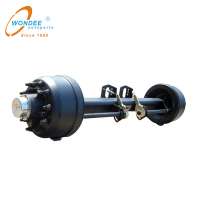 China Hot Sale 14T Heavy Duty Truck Axle for semi trailer